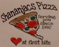 Shananjac's Pizza Menu Image. Pizza Menu Image Missing
